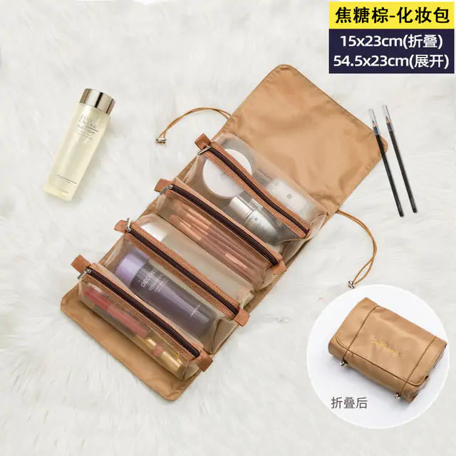 Foldable Nylon Cosmetic Bag